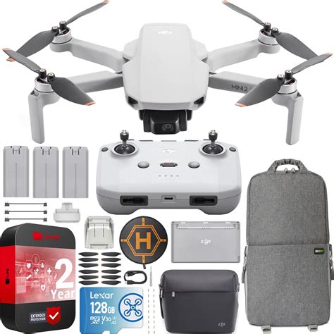 DJI Mini 2 SE Drone Quadcopter Combo, QHD Video, RC-N1 Remote, 3 Batteries, 2 Year CPS Warranty ...