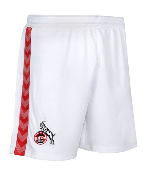 Hummel 1 FC Köln Short Home 2023 2024 Weiss F9402 Replicas Fanshop