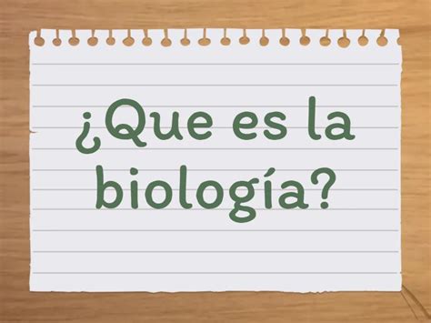 Biología Flash cards