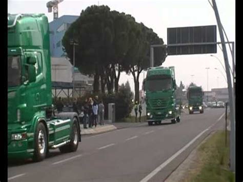 HIGHWAY TRUCK TEAM 2012 Partenza Da BPR Thiene YouTube