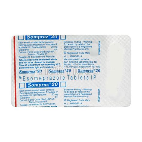 Sompraz Mg Tablet S Buy Medicines Online At Best Price From