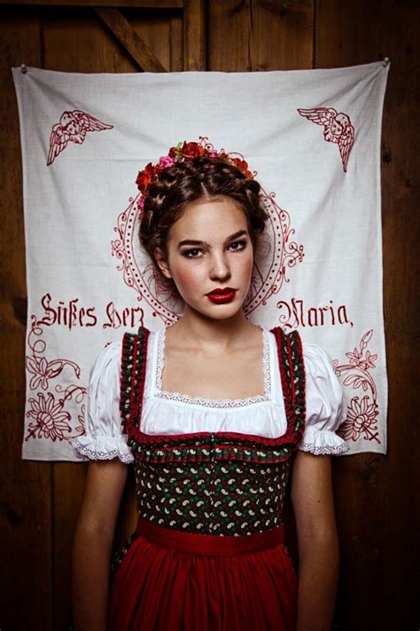 Lena Hoschek Dirndl Erna Photo By Lupi Spuma German Traditional Dress