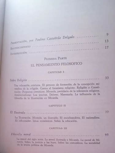 El Pensamiento Filosófico Y Político De Francisco De Miranda en venta