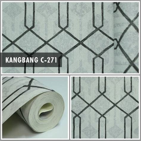 Jual Wallpaper Dinding Premium Motif Garis Kecil Ukuran Cmx M