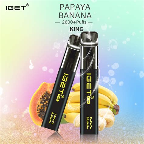 Original Iget King Disposable Vape Pod Device Kit 8 5ml 2600 Puffs