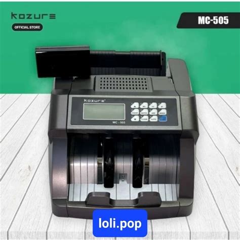 Jual Mesin Hitung Penghitung Uang KOZURE MC 505 Money Bill Counter