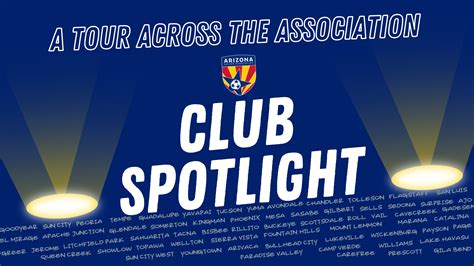 Club Spotlight Video Series Returns For 2023 24 Season Arizona Soccer