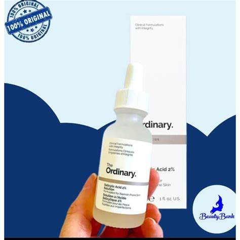 Jual The Ordinary Salicylic Acid 2 Solution 30 Ml Shopee Indonesia