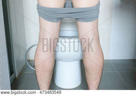 Rear View Leg Man Image Photo Free Trial Bigstock