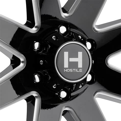 HOSTILE H109 ALPHA Wheels Blade Cut Rims