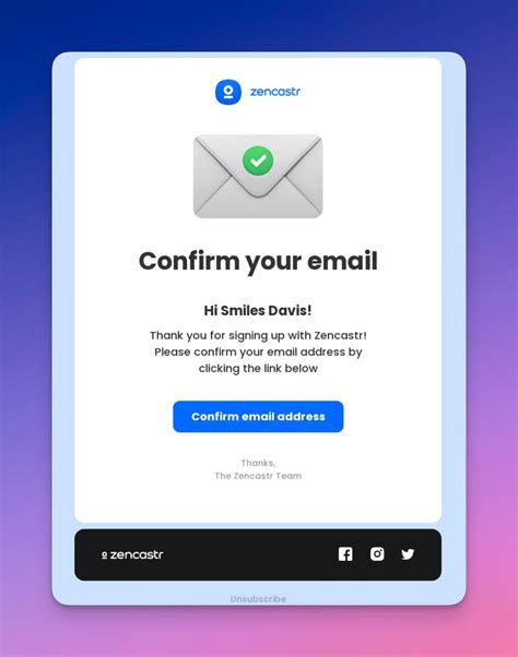 Confirmation Email: 25 Email Examples, Templates & Tips