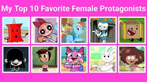 My Top 10 Favorite Female Protagonists By Dudepivot47 On Deviantart