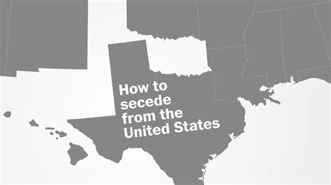 How to secede from the United States