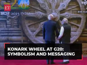 Konark Wheel Serves As Backdrop Of PM Modi S Welcome Handshake With G20