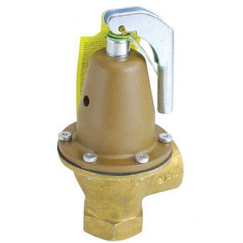 Watts Pressure Safety Relief Valve 1 14 75 Psi Fits Brand Watts 162a010121514 Grainger