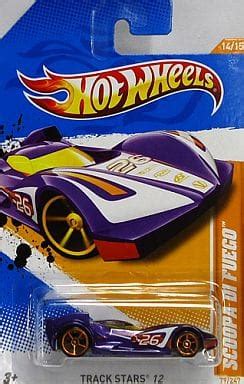 駿河屋 1 64 SCOOPA DI FUEGO 26 パープルホワイト Hot WHeeLS TRACK STARS 12 V5367 07A1 ホットウィール