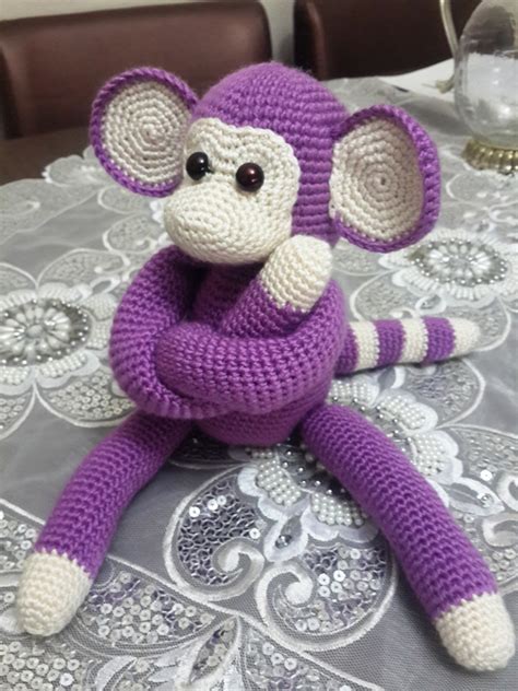 Örgü Oyuncak Maymun Yapılışı Amigurumi Canım Anne