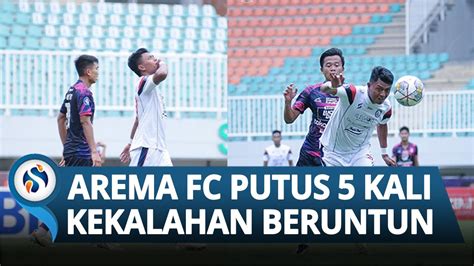 Arema FC Putus 5 Kali Kekalahan Beruntun Lewat Gol Dedik Setiawan