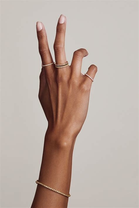 OLIVIA Gold Nude Elliot Ostrich Gold Jewellery