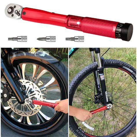 Bike Torque Wrench 1 4 Inch Drive Torque Wrench Set 2 To 24 Nm Bicycle