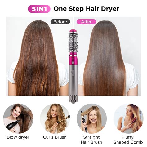 Buy Elecsop Hair Dryer Brush 5 In 1 Professional Hair Blower Brush For All Hairstyle Online At