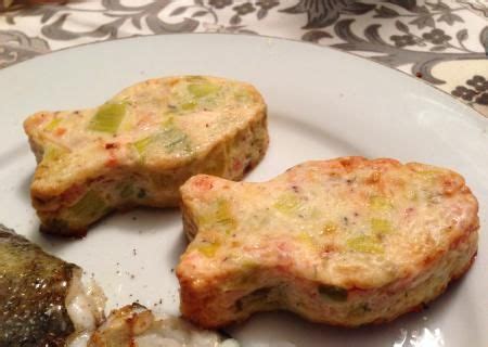 Mes petits poissons flan de légumes et saumon Guy Demarle Recette