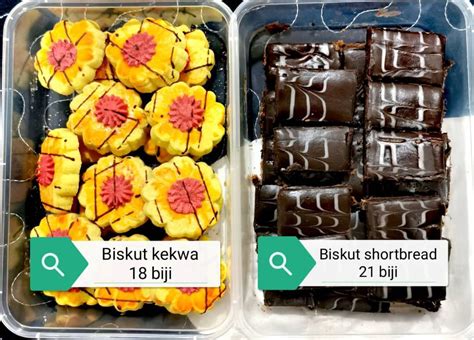 Biskut Raya Food Drinks Homemade Bakes On Carousell