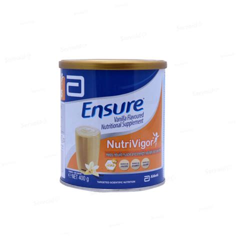 Ensure Nutrivigor Vanilla Powder 400Gm Ali Pharmacy Multan