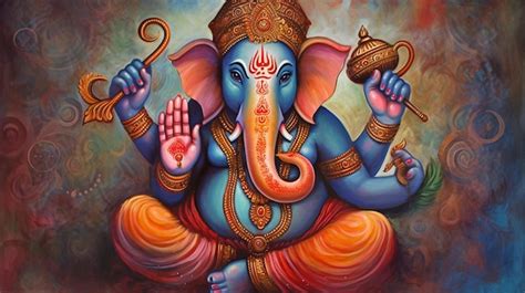 Lord Ganesha Paintings Hd