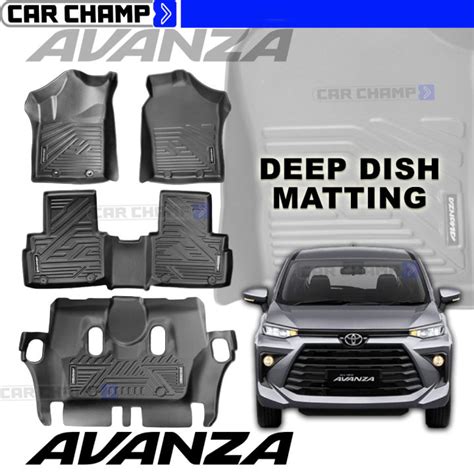 Toyota Avanza To Oem Deep Dish Matting