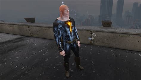 Black Adam Deluxe Addon Ped Gta 5 Mod