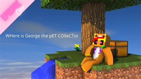 First Time Playing Hypixel Sky Block Where The F Ck Is George The Pet