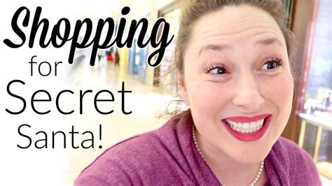 Christmas Shopping For Our Secret Santa Vlogmas Day Youtube