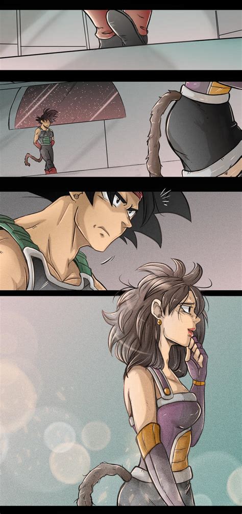 Dbz Bardock Gine First Contact Part1 By Redviolett On Deviantart