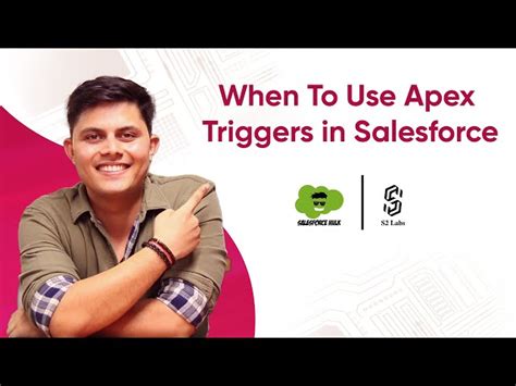 When To Use Triggers In Apex Salesforce Developer Tutorials