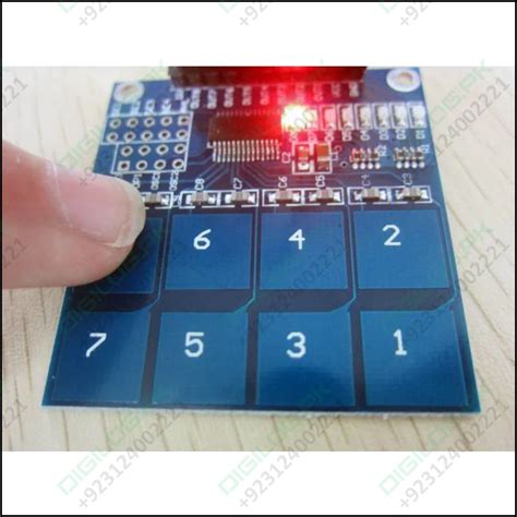 TTP226 8 Channel Digital Capacitive Touch Sensor Module Shahalam Pk