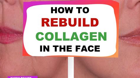 How To Rebuild Collagen In The Face Face Firming Skincare Routine