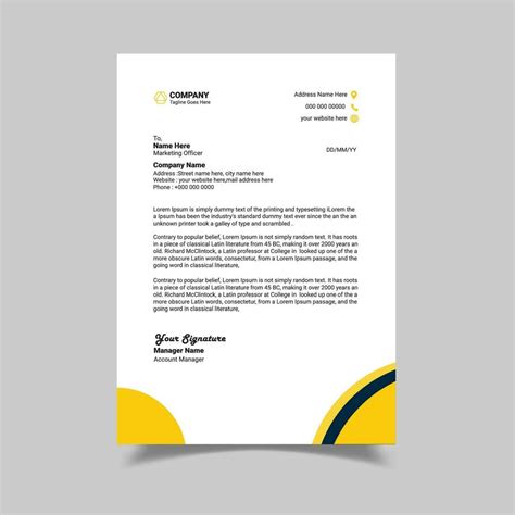 Creative Letterhead Template 28576484 Vector Art at Vecteezy