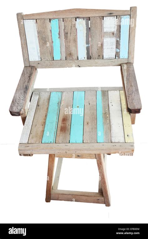 Vintage Wood furniture Stock Photo - Alamy