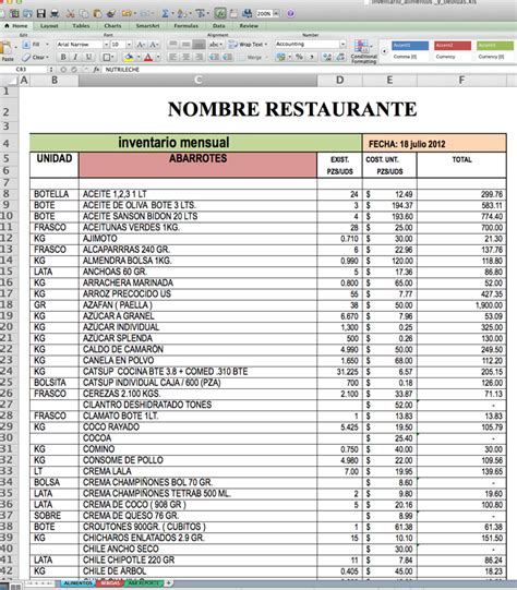 Ejemplo De Libro Diario De Un Restaurante Opciones De Ejemplo