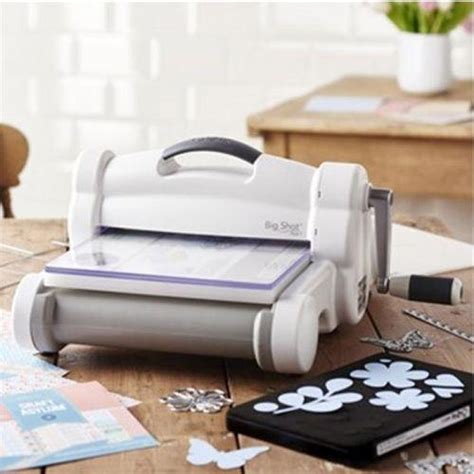 Sizzix Big Shot Plus Stanzmaschine A4 Schnelle Lieferung