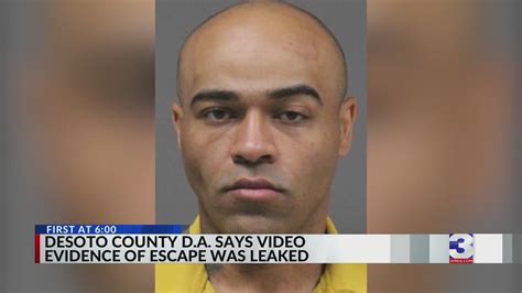 Desoto D A Video Of Inmates Escape Stolen Grand Jury Investigating