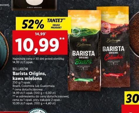 Promocja Kawa Guatemala Bellarom Barista Origins Lidl