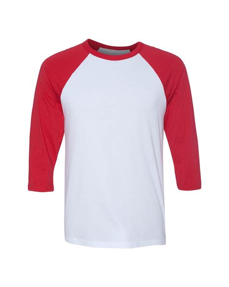 Bella Canvas 3200 Three Quarter Sleeve Baseball Tee