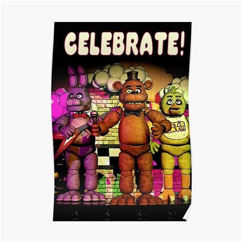 Fnaf Poster Premium Matte Vertical Poster Vendido Por Martin Briceno Sku 279976 Printerval