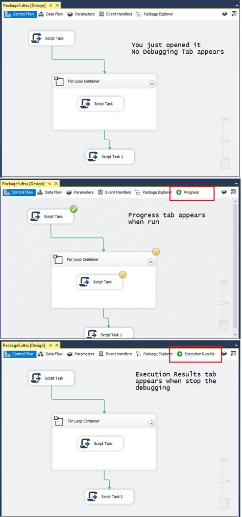 Dinesh S Blog Being Compiled SSIS Progress Execution