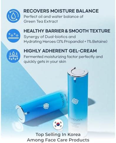 TERRAZEN AQUA Korean Face Skin Care Anti Aging Gel 60ml with Hyaluronic ...