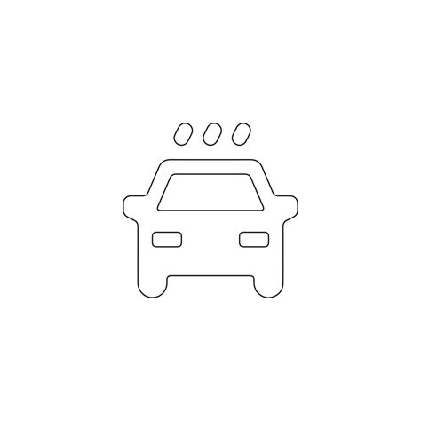 Car Line Icon Vector Illustration 20404266 Vector Art At Vecteezy