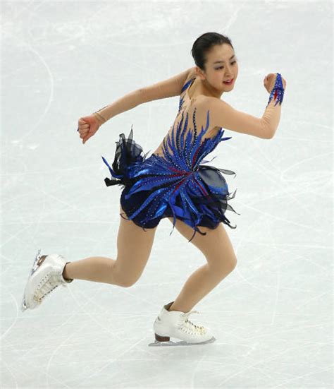 ソチ五輪のフィギュアスケート女子フリーで演：浅田真央 ～2014 写真特集：時事ドットコム