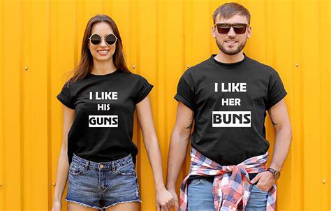 Pin On Couple T Shirts